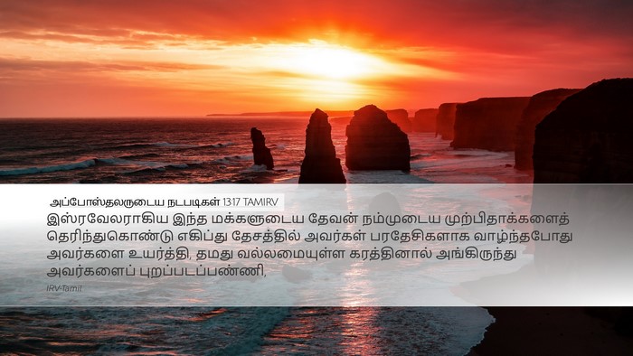 அப்போஸ்தலருடைய நடபடிகள் 13:17 TAMIRV Bible Verse Image