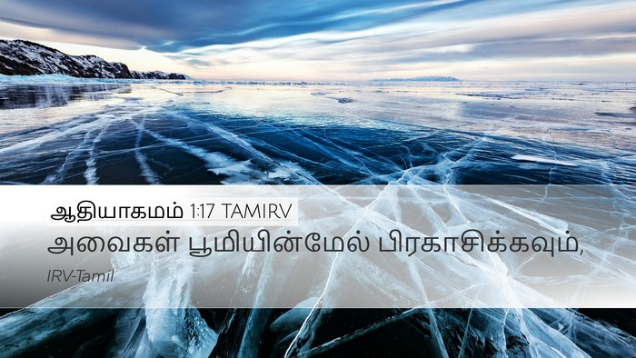 ஆதியாகமம் 1:17 TAMIRV Bible Verse Image