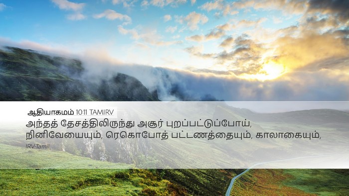 ஆதியாகமம் 10:11 TAMIRV Bible Verse Image