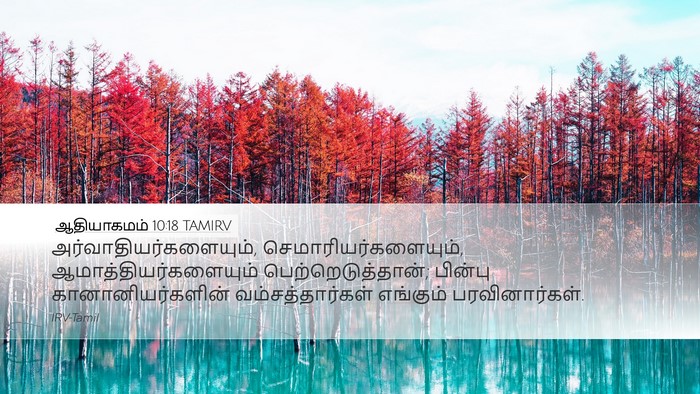 ஆதியாகமம் 10:18 TAMIRV Bible Verse Image