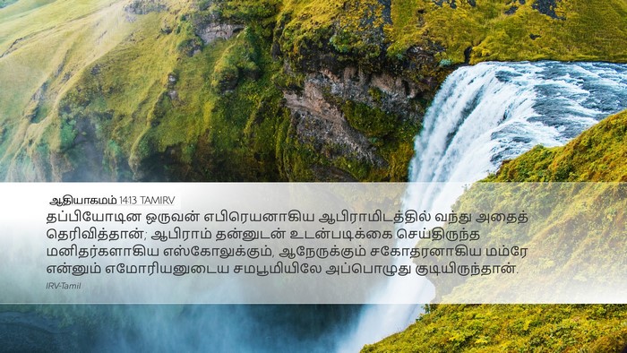 ஆதியாகமம் 14:13 TAMIRV Bible Verse Image