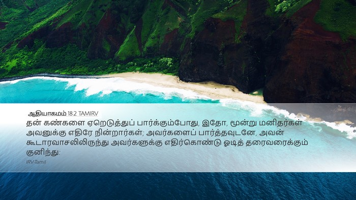 ஆதியாகமம் 18:2 TAMIRV Bible Verse Image