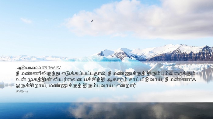 ஆதியாகமம் 3:19 TAMIRV Bible Verse Image