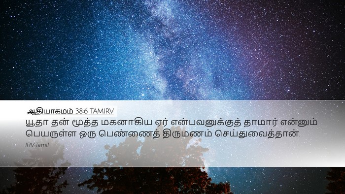 ஆதியாகமம் 38:6 TAMIRV Bible Verse Image