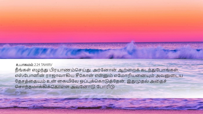 உபாகமம் 2:24 TAMIRV Bible Verse Image