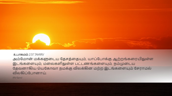 உபாகமம் 2:37 TAMIRV Bible Verse Image