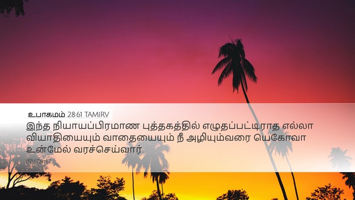 உபாகமம் 28:61 TAMIRV Desktop Wallpaper - இந்த - Desktop Bible Verse Wallpaper