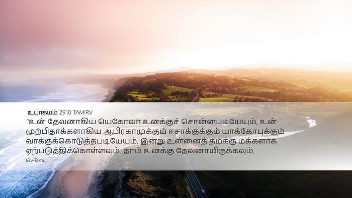 உபாகமம் 29:10 TAMIRV Bible Verse Image