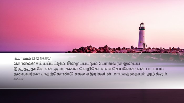 உபாகமம் 32:42 TAMIRV Bible Verse Image
