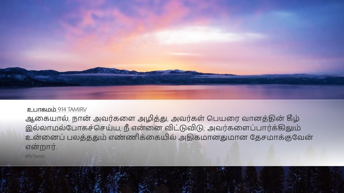 உபாகமம் 9:14 TAMIRV Bible Verse Image