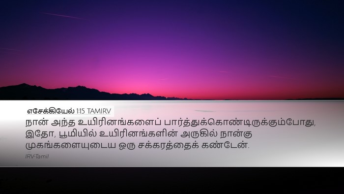 எசேக்கியேல் 1:15 TAMIRV Bible Verse Image