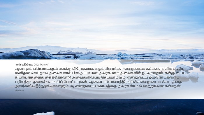எசேக்கியேல் 20:21 TAMIRV Bible Verse Image