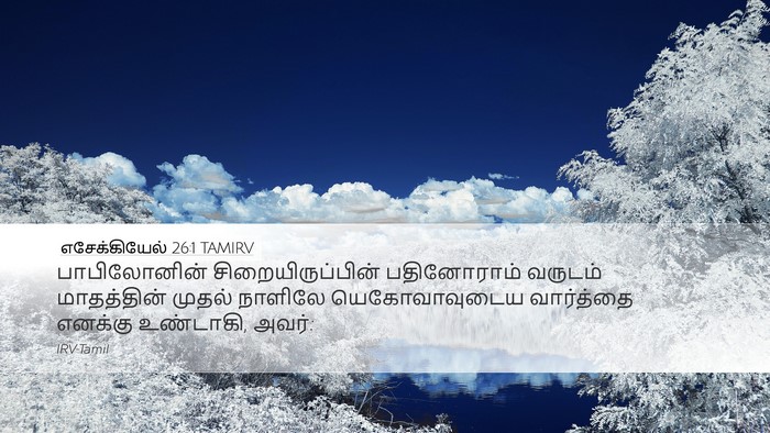 எசேக்கியேல் 26:1 TAMIRV Bible Verse Image