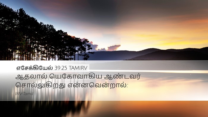 எசேக்கியேல் 39:25 TAMIRV Bible Verse Image