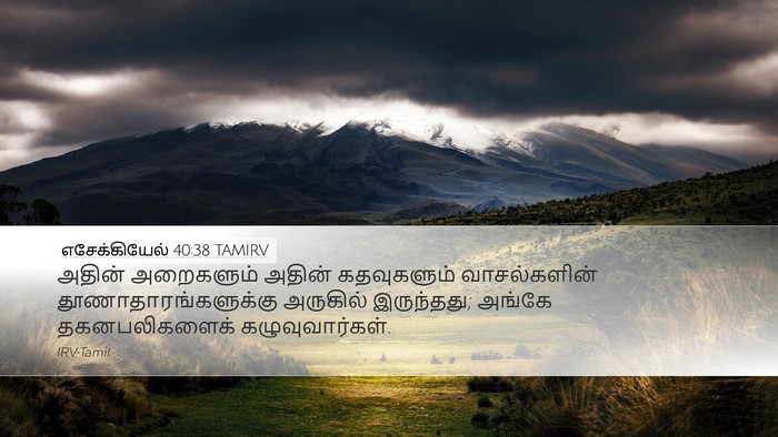எசேக்கியேல் 40:38 TAMIRV Bible Verse Image