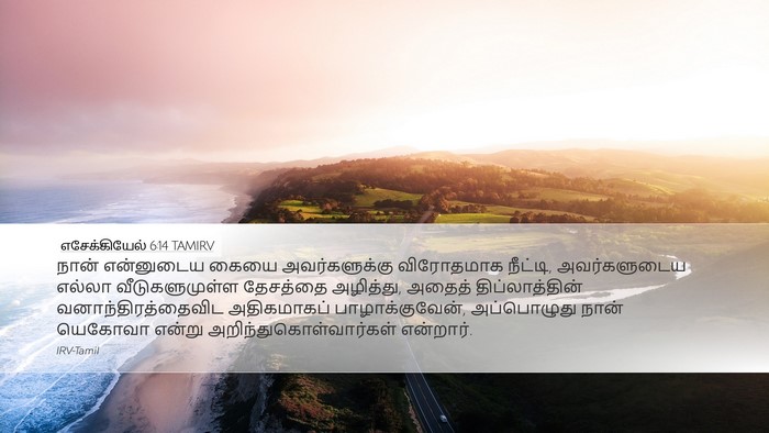 எசேக்கியேல் 6:14 TAMIRV Bible Verse Image
