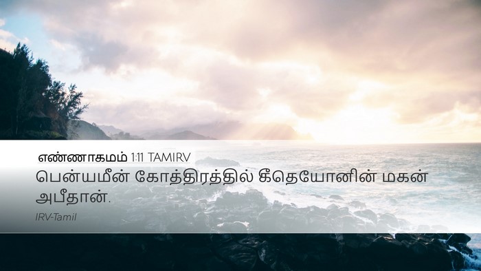 எண்ணாகமம் 1:11 TAMIRV Bible Verse Image