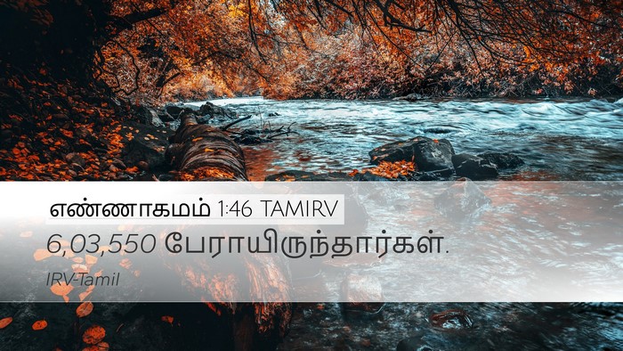 எண்ணாகமம் 1:46 TAMIRV Bible Verse Image
