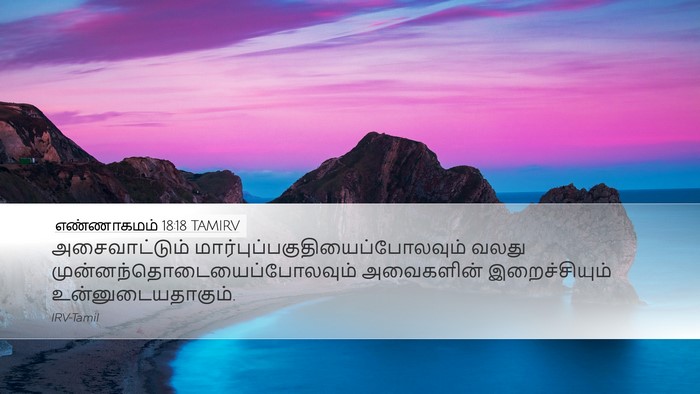 எண்ணாகமம் 18:18 TAMIRV Bible Verse Image