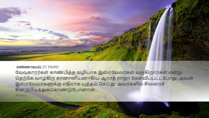 எண்ணாகமம் 21:1 TAMIRV Bible Verse Image