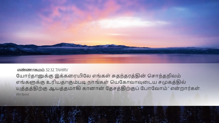 எண்ணாகமம் 32:32 TAMIRV Bible Verse Image