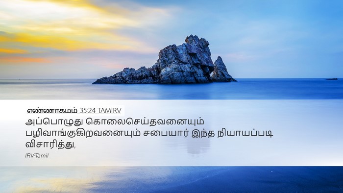 எண்ணாகமம் 35:24 TAMIRV Bible Verse Image