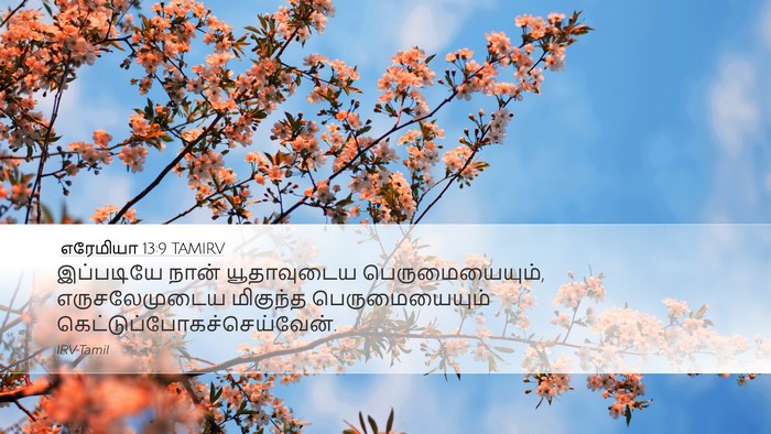 எரேமியா 13:9 TAMIRV Desktop Wallpaper - இப்படியே நான் - Desktop Bible Verse Wallpaper