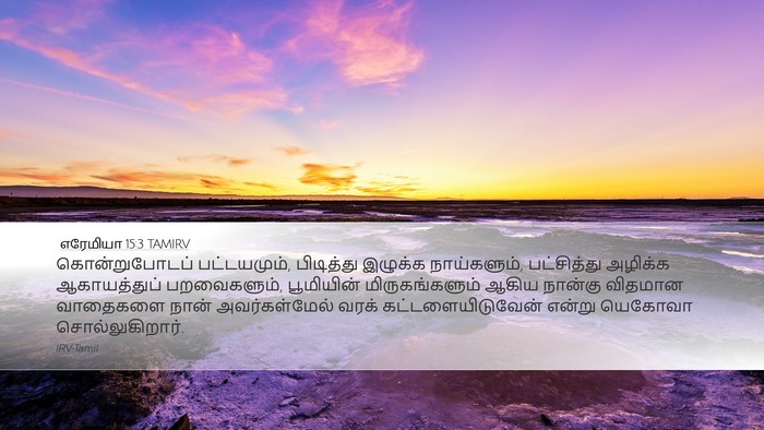 எரேமியா 15:3 TAMIRV Bible Verse Image