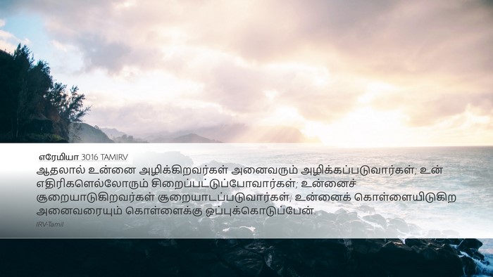 எரேமியா 30:16 TAMIRV Bible Verse Image