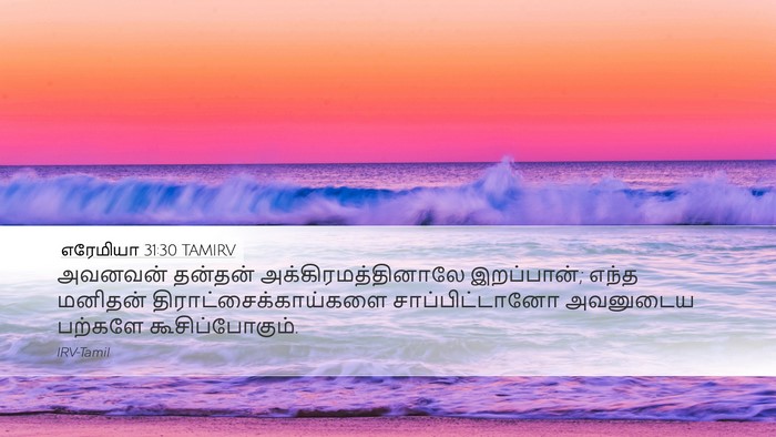 எரேமியா 31:30 TAMIRV Bible Verse Image