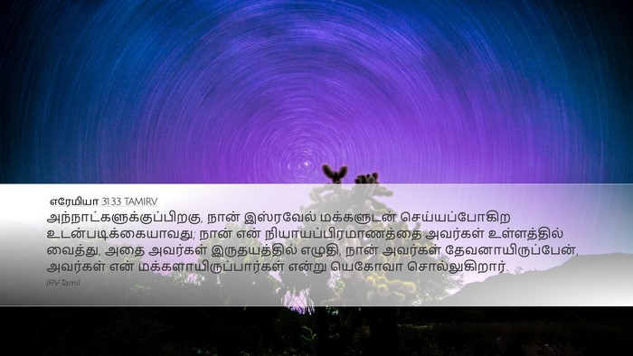 எரேமியா 31:33 TAMIRV Bible Verse Image