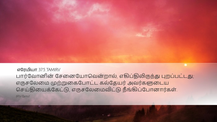 எரேமியா 37:5 TAMIRV Bible Verse Image