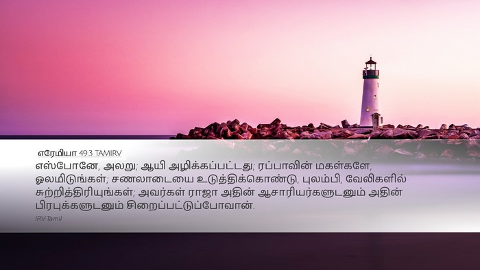 எரேமியா 49:3 TAMIRV Bible Verse Image
