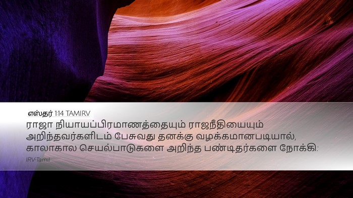 எஸ்தர் 1:14 TAMIRV Bible Verse Image