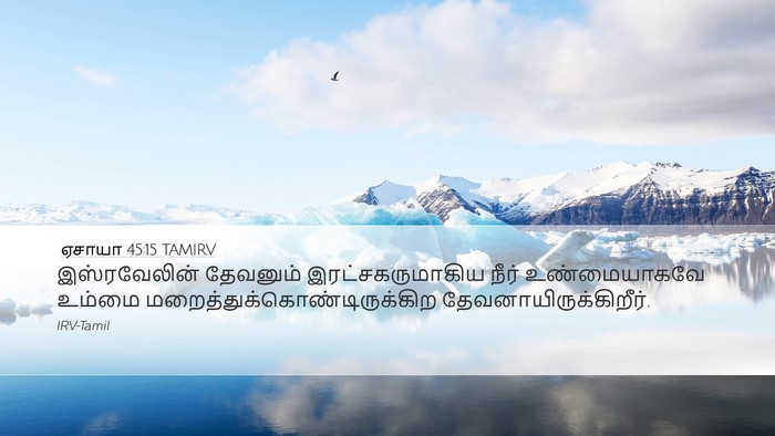 ஏசாயா 45:15 TAMIRV Bible Verse Image
