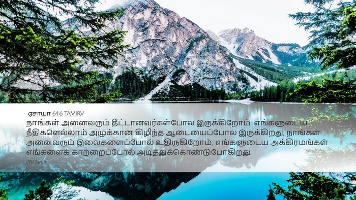 ஏசாயா 64:6 TAMIRV Bible Verse Image