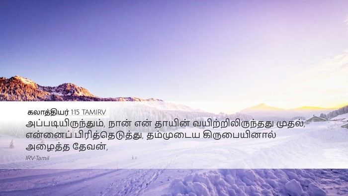 கலாத்தியர் 1:15 TAMIRV Bible Verse Image