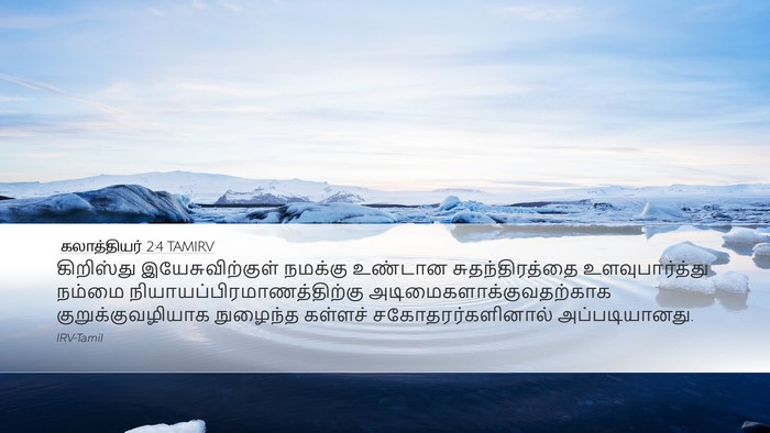 கலாத்தியர் 2:4 TAMIRV Bible Verse Image