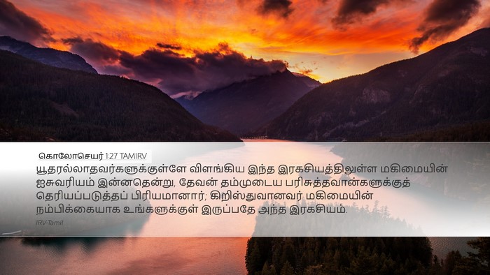 கொலோசெயர் 1:27 TAMIRV Bible Verse Image