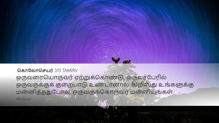 கொலோசெயர் 3:13 TAMIRV Bible Verse Image