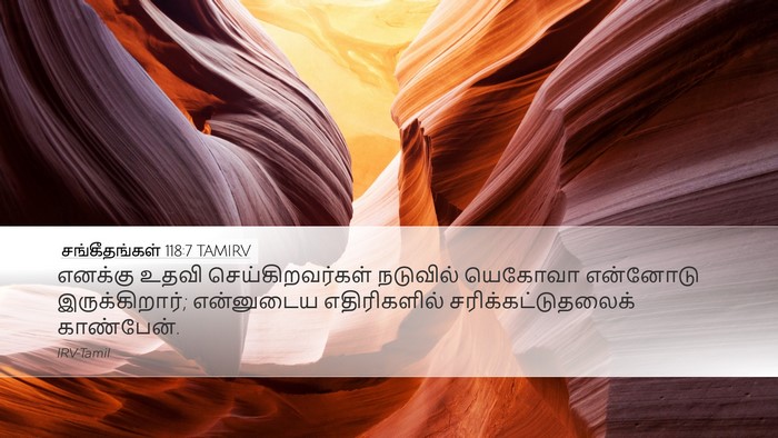 சங்கீதங்கள் 118:7 TAMIRV Bible Verse Image