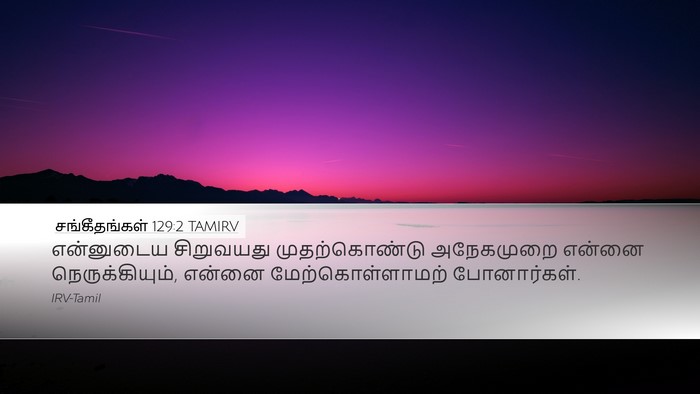 சங்கீதங்கள் 129:2 TAMIRV Bible Verse Image