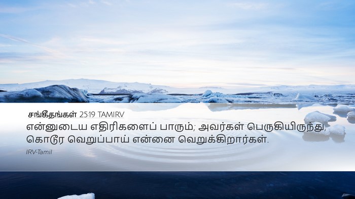 சங்கீதங்கள் 25:19 TAMIRV Bible Verse Image