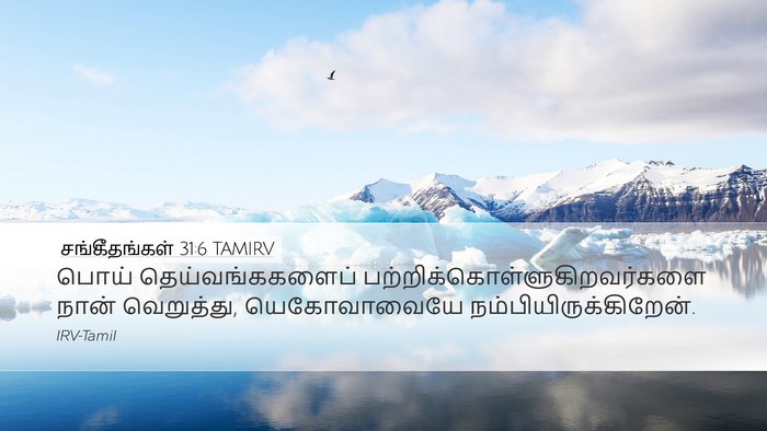 சங்கீதங்கள் 31:6 TAMIRV Bible Verse Image