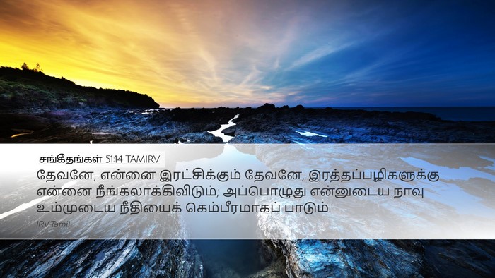 சங்கீதங்கள் 51:14 TAMIRV Bible Verse Image