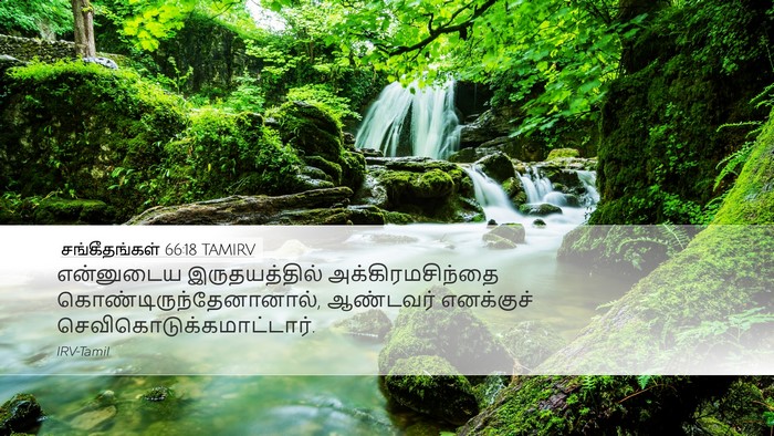 சங்கீதங்கள் 66:18 TAMIRV Bible Verse Image
