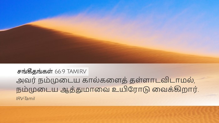 சங்கீதங்கள் 66:9 TAMIRV Bible Verse Image