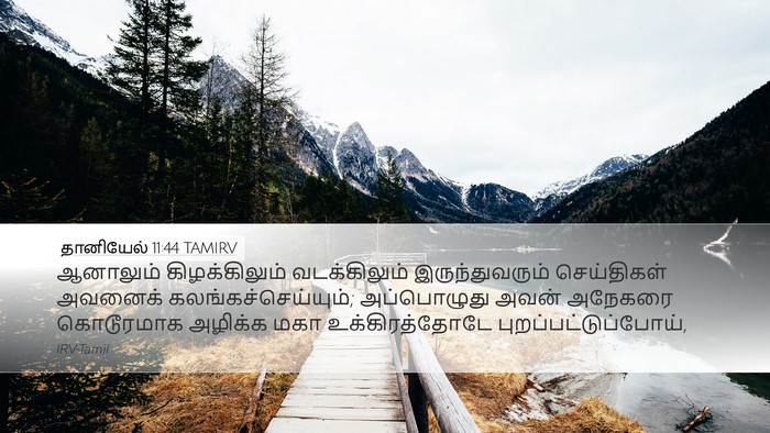 தானியேல் 11:44 TAMIRV Bible Verse Image