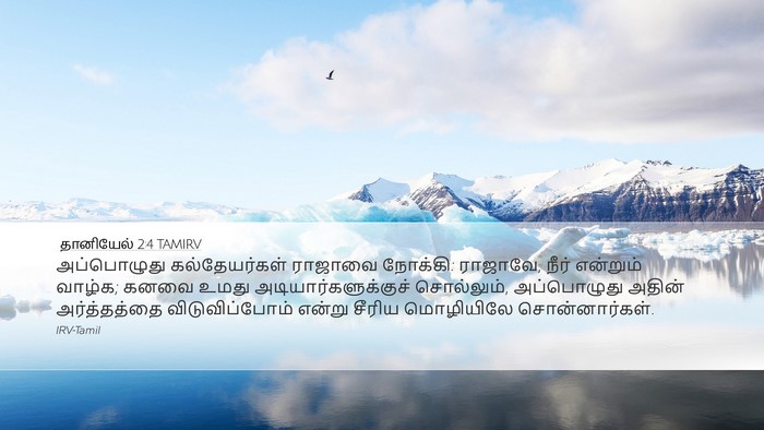 தானியேல் 2:4 TAMIRV Bible Verse Image