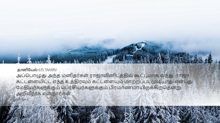 தானியேல் 6:15 TAMIRV Bible Verse Image